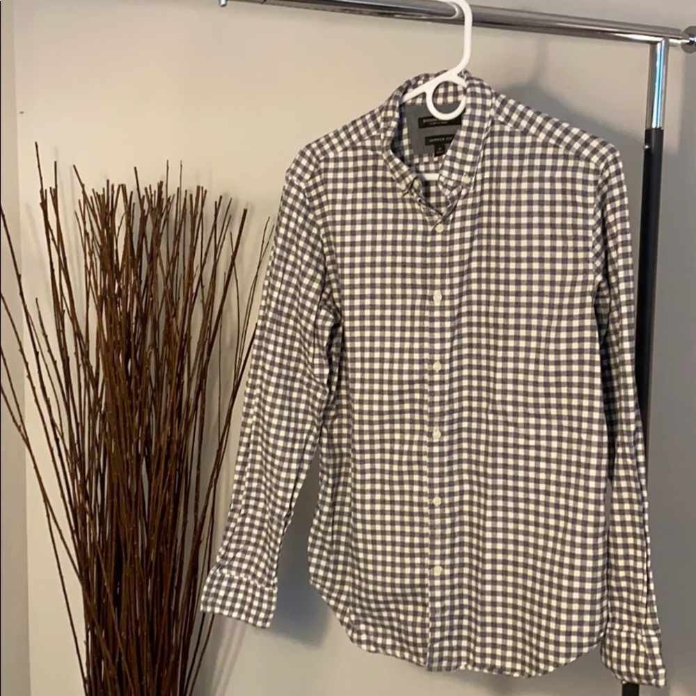 Men’s Banana Republic Long-Sleeve Button Down